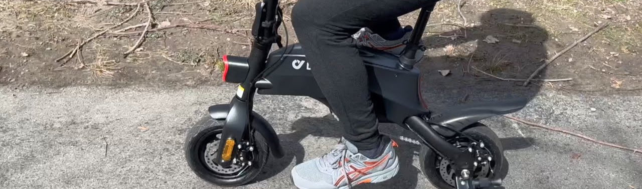 Mini Bicicleta Eléctrica Plegable Dyu C3, 14", 250w 36v 7,5ah, Negra Con Ofertas En