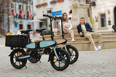 DYU C2 16 Inch Full Folding Electric Bike DYU C2 16 Inch Full Folding Electric Bike