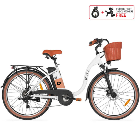 DYU C6 Pro 26 Inch City Electric Bike DYU C6 Pro 26 Inch City Electric Bike