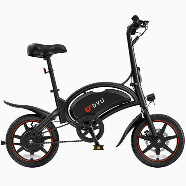 DYU D3S Mini bicicleta elétrica dobrável de 14 polegadas