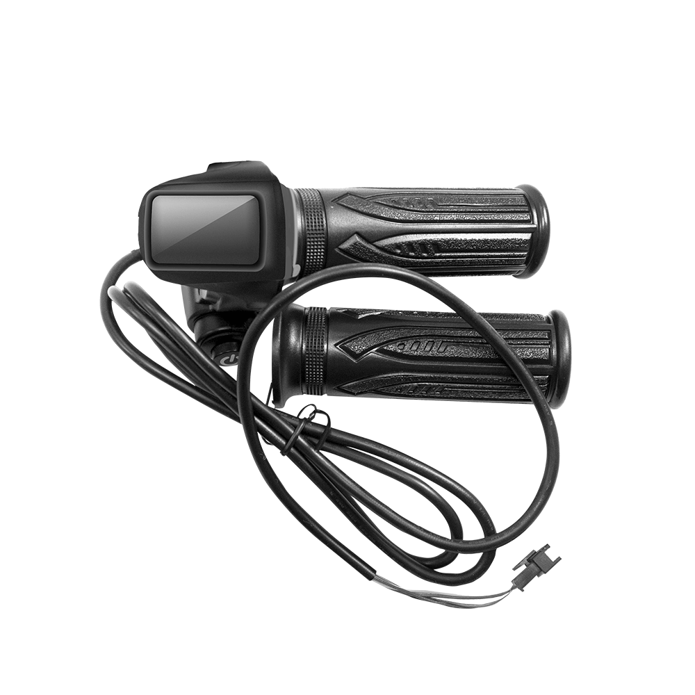 DYU E-Bike Twist Throttle Speed Handlerbar with LCD V1 DYU E-Bike Twist Throttle Speed Handlerbar with LCD V1