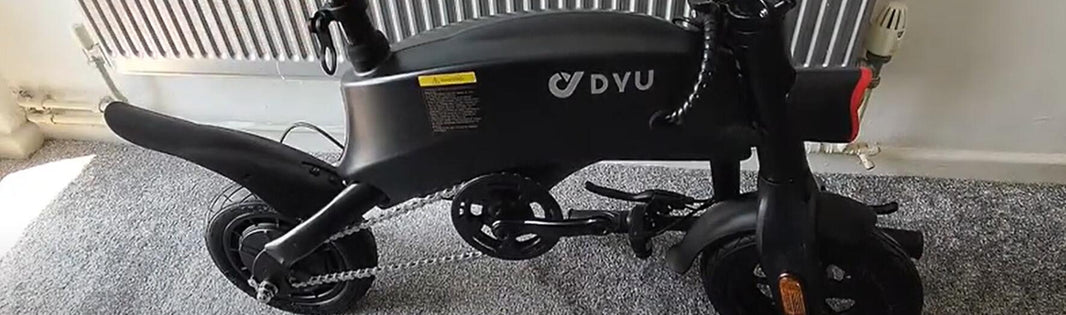 DYU S2 Small Size Electric Bike unboxing