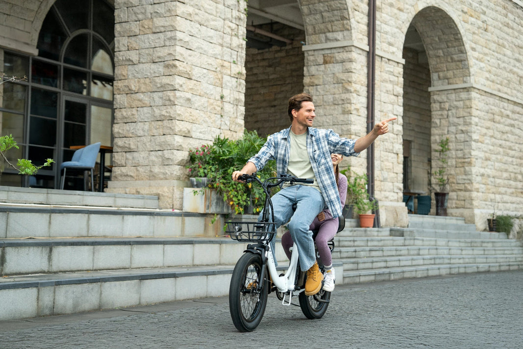 Child seat e-bike guide for EU city rides with DYU C9
