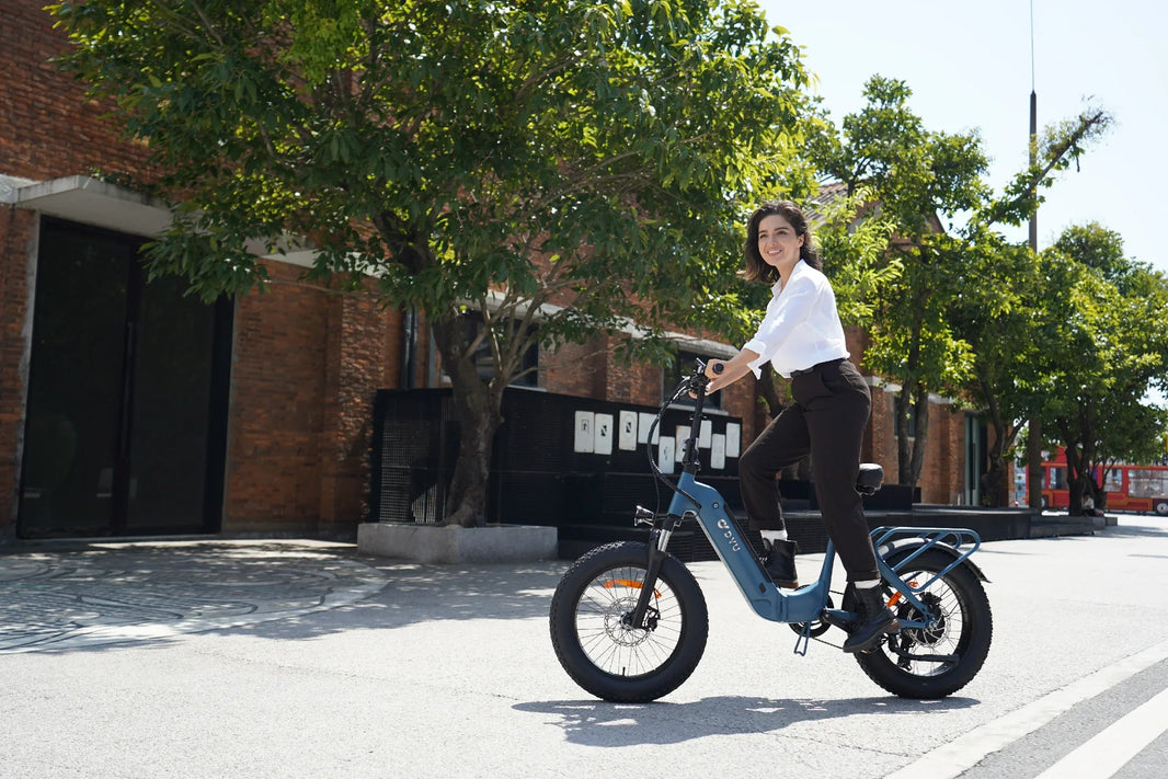 DYU FF500 fat tire e-bike gravel ride guide for Europe