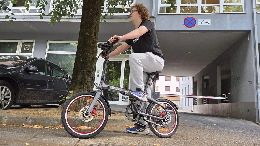 Lightweight Folding E-Bike Metro Carry Guide