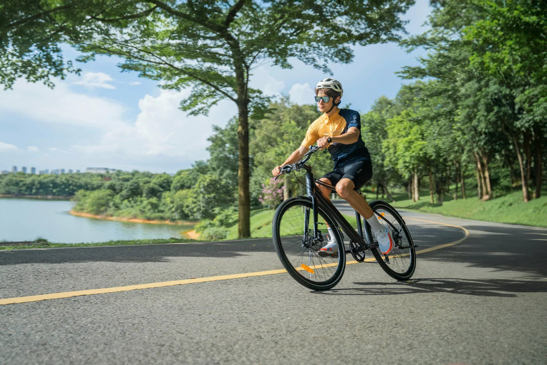 DYU Stroll 1 e-bike rain riding guide for EU commutes