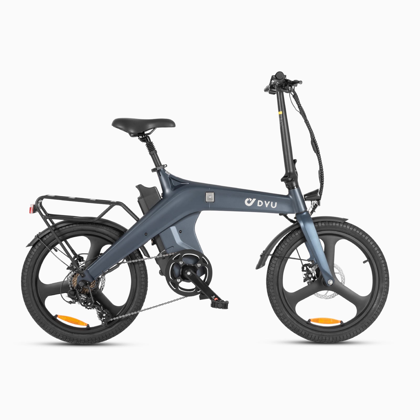 DYU T1 20 inch trapondersteuning koppelsensor opvouwbare elektrische fiets