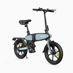 DYU C2 16 Inch Full Folding Electric Bike - Electric Bikes