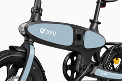 DYU C2 16 Inch Full Folding Electric Bike - Electric Bikes