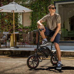 DYU D3F 14 Inch Mini Folding Electric Bike　 - Electric Bikes