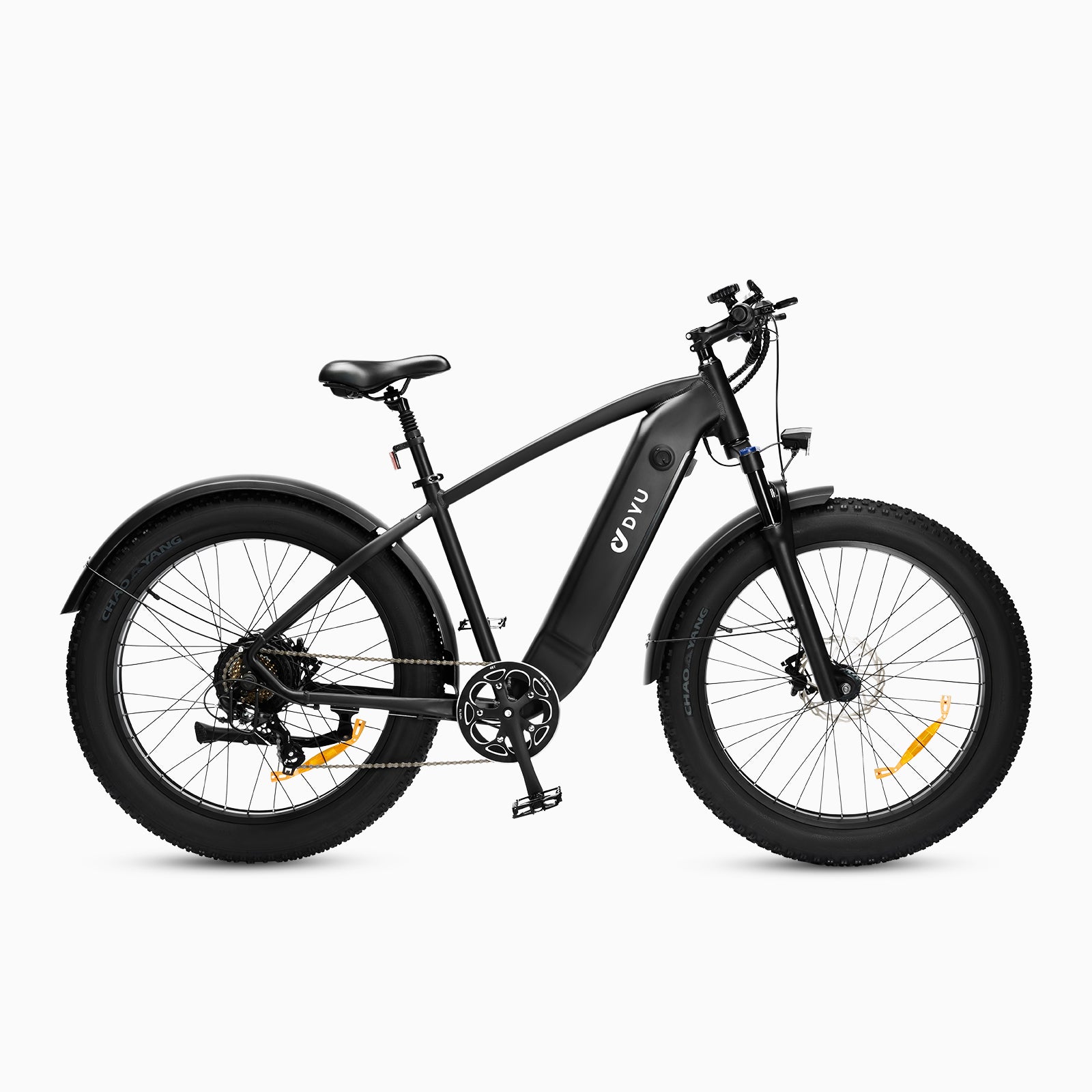 Bicicleta eléctrica DYU King 750 de 26 pulgadas con neumáticos gruesos