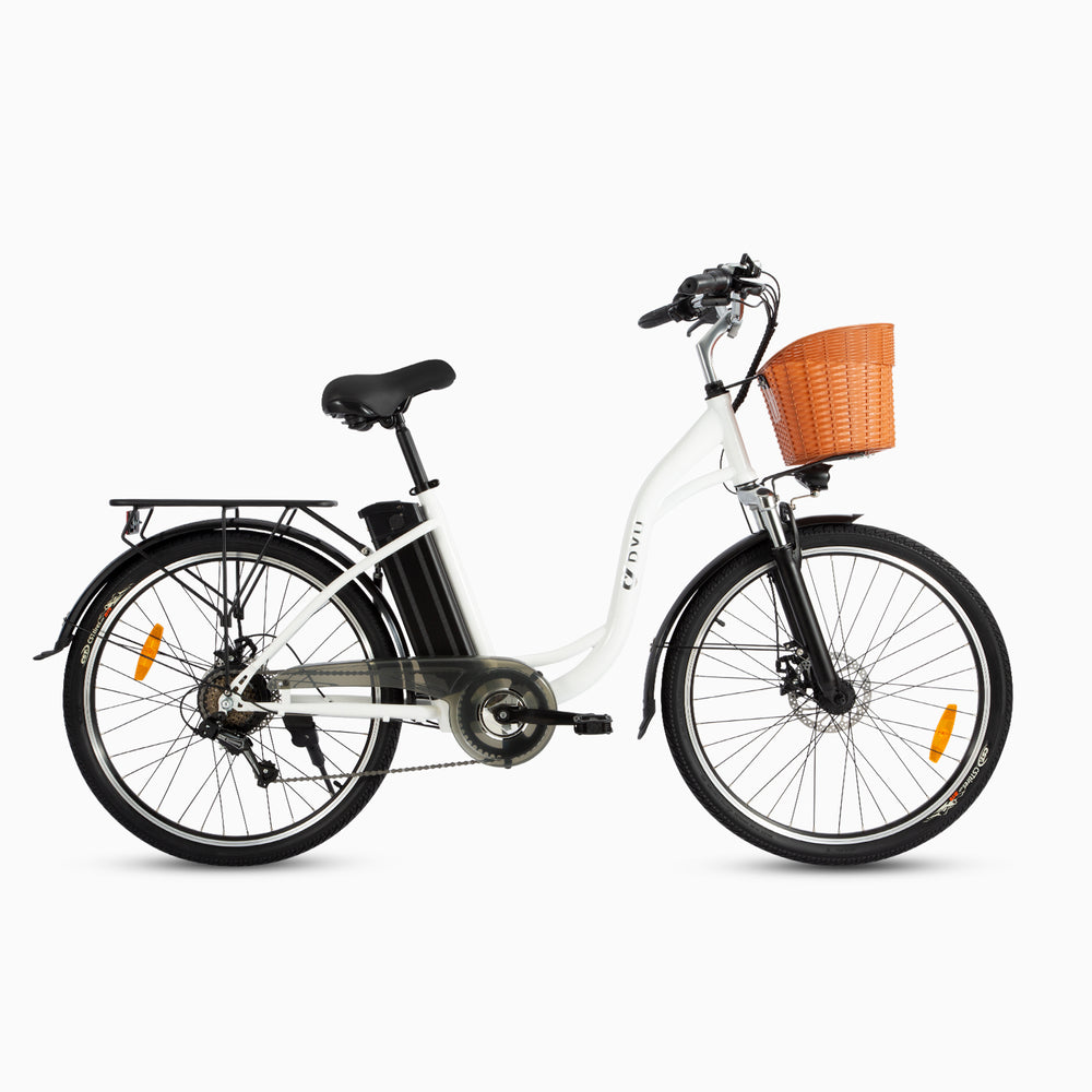 DYU C6 26 Inch City Electric Bike - Electric Bikes