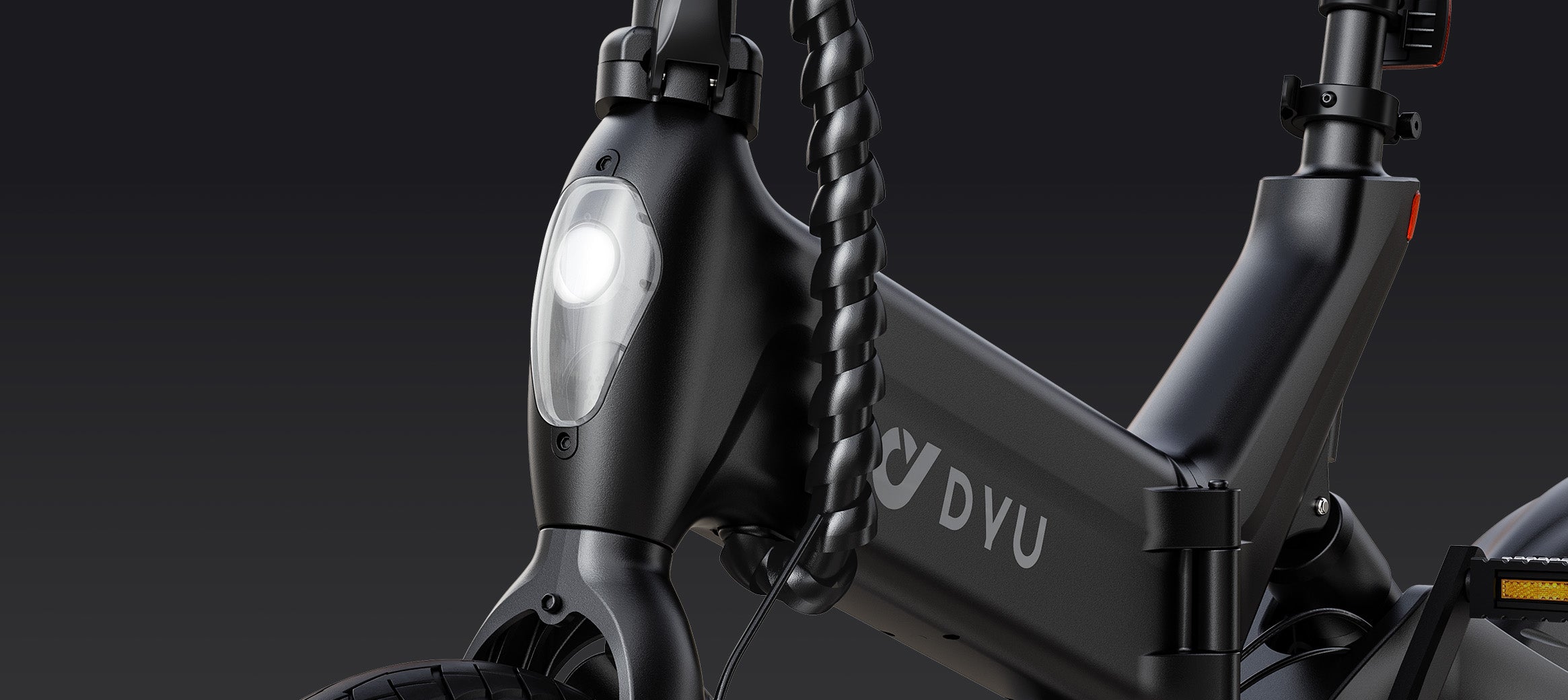 Bicicleta eléctrica plegable completa DYU A16 de 16 pulgadas 16 imagen