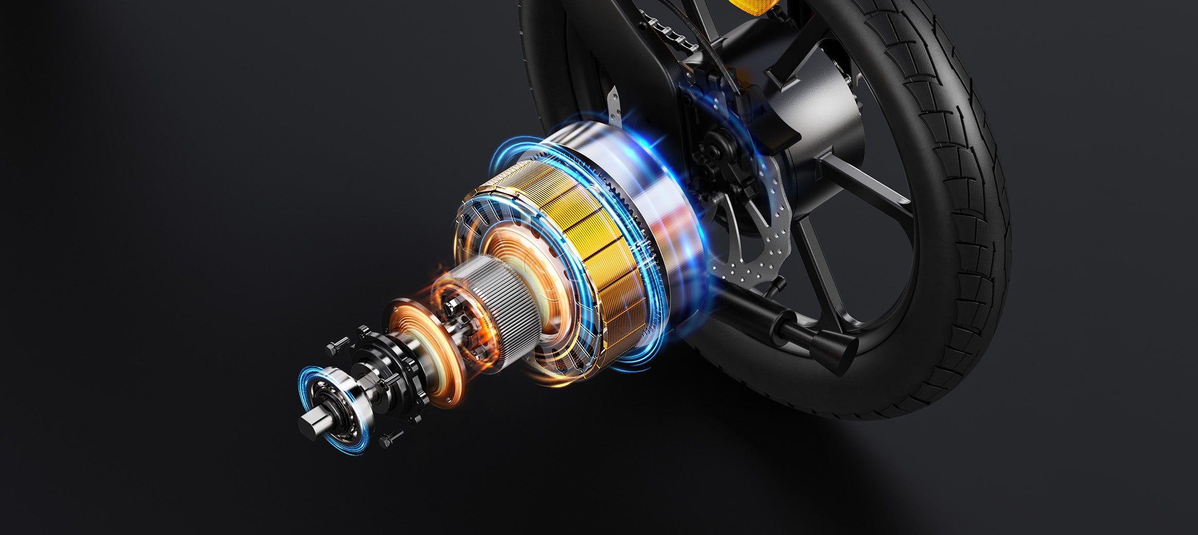 Bicicleta eléctrica plegable completa DYU A16 de 16 pulgadas 17 imagen