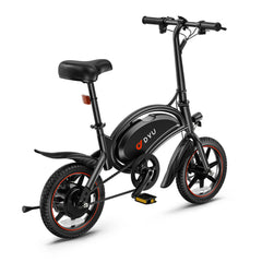 DYU D3S 14 Inch Mini Folding Electric Bike - Electric Bikes