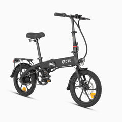 DYU A1F Pro 16 Inch Full Folding Electric Bike - Electric Bikes