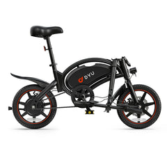 DYU D3S 14 Inch Mini Folding Electric Bike - Electric Bikes
