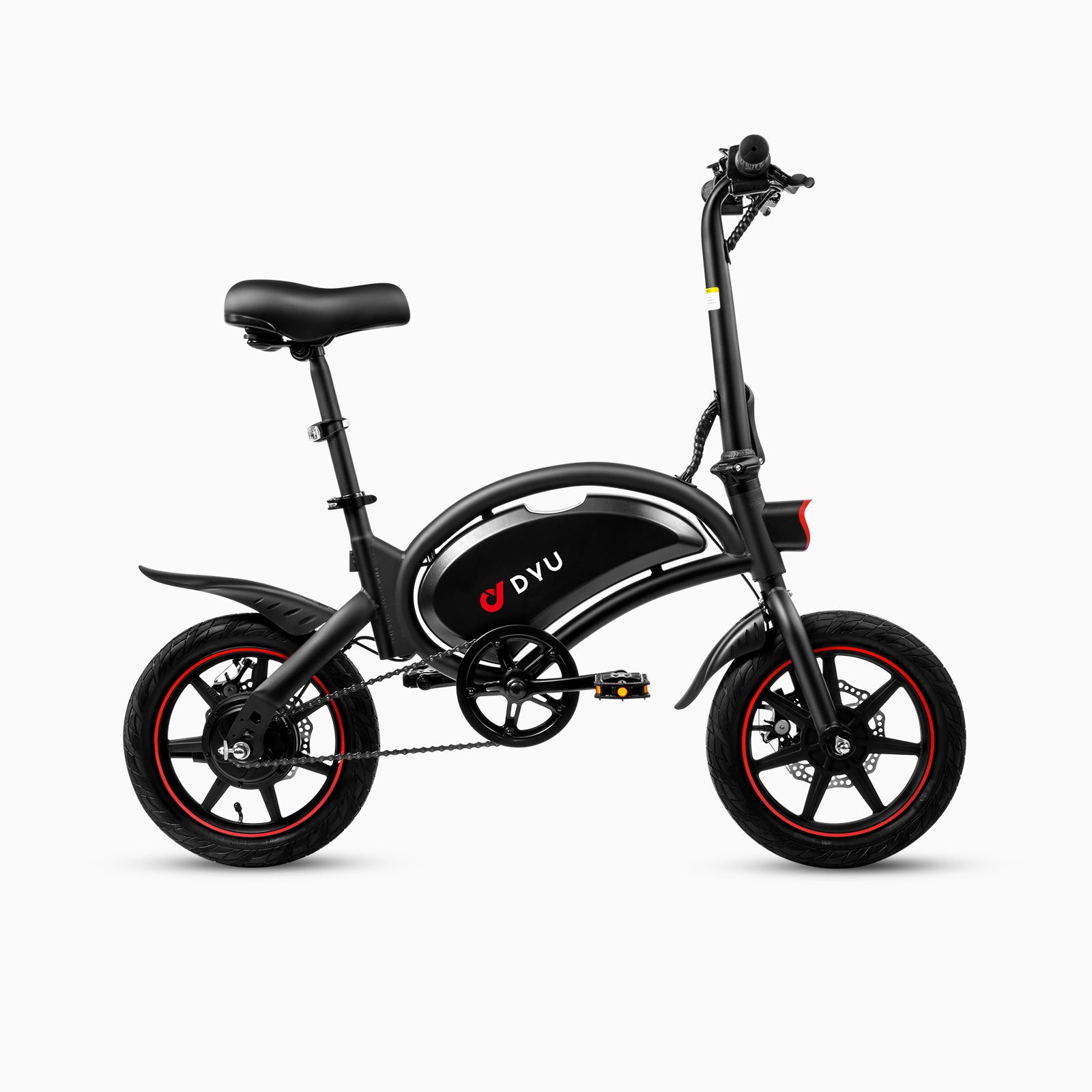 Mini bicicleta eléctrica plegable DYU D3F de 14 pulgadas