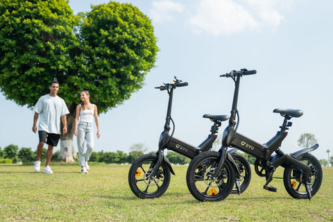 DYU A16 16 Inch Full Folding Electric Bike