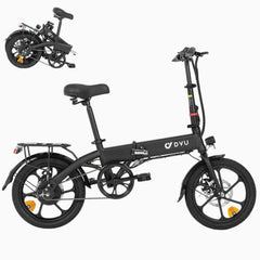 DYU A1F Pro 16 Inch Full Folding Electric Bike