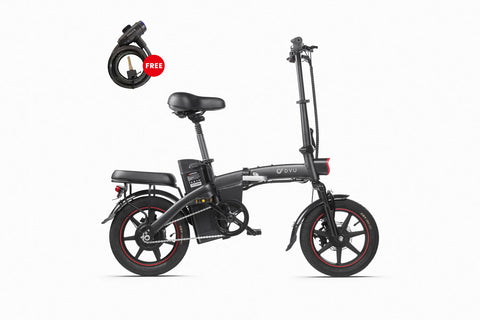 DYU A5 14 Inch Full Foldable Electric Bike