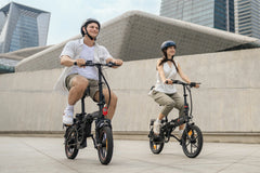 DYU A5 14 Inch Full Foldable Electric Bike - Electric Bikes