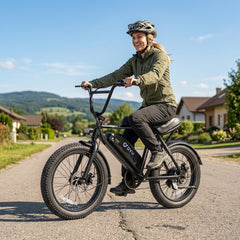 DYU UX BMX 20 Inch Fat Tire Electric Bike