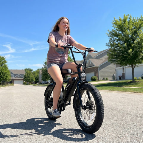 DYU UX BMX 20 Inch Fat Tire Electric Bike