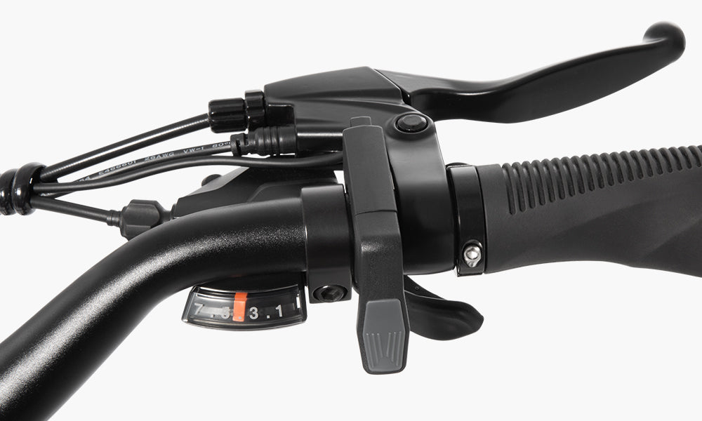 Bicicleta eléctrica urbana DYU C1 de 26 pulgadas 10 ACELERADOR