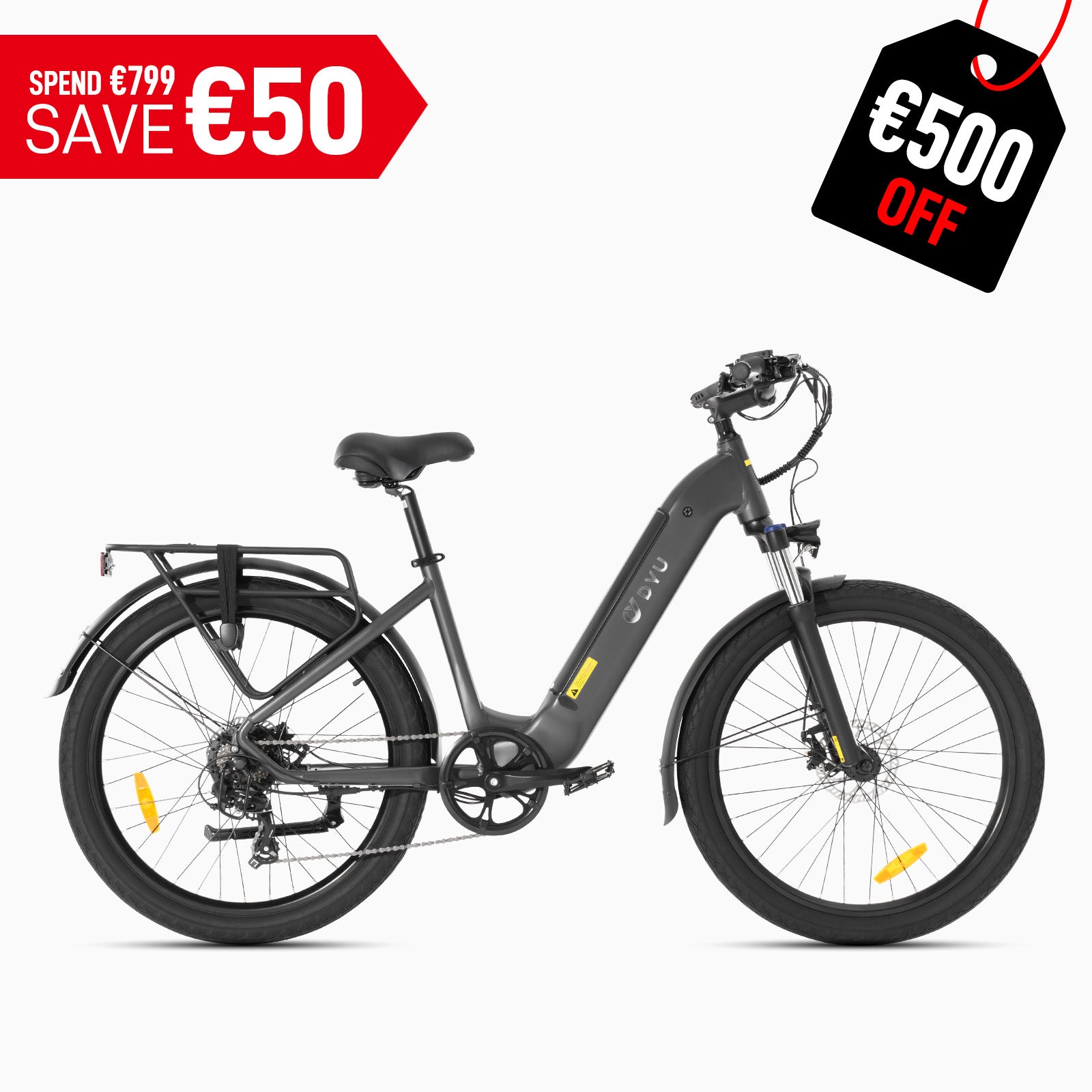 DYU C1 26 Inch City Electric Bike