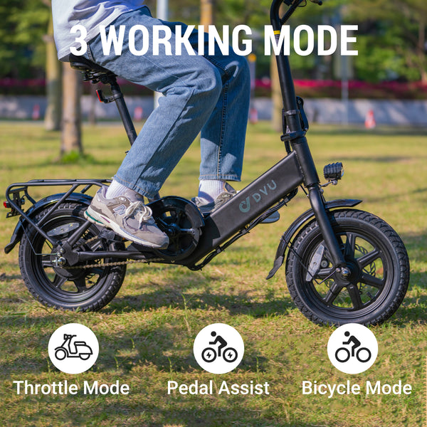 DYU C3 14 Inch Folding Ebike