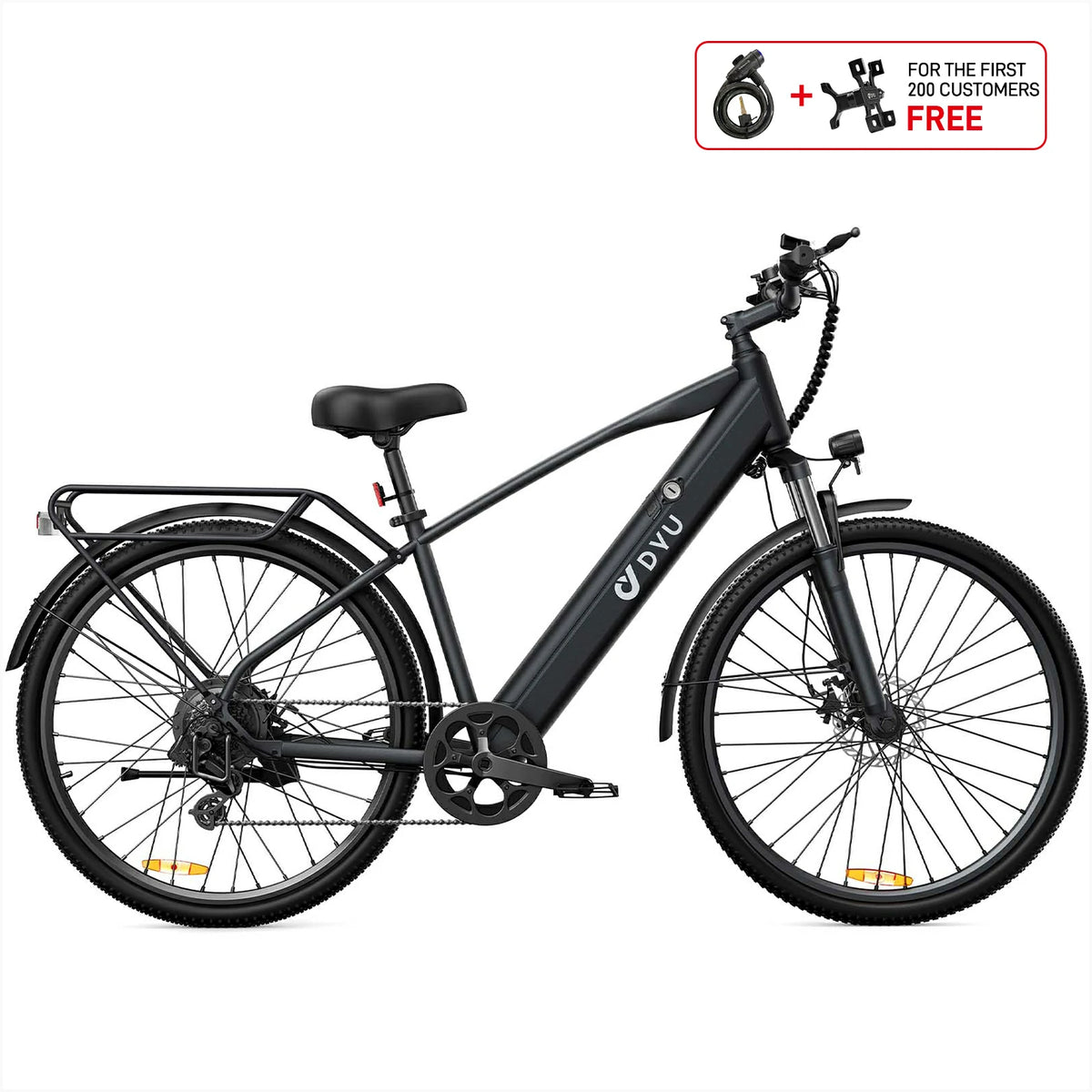 e-suv citybike c5 centro DYU C5 27.5 Inch City Electric Bike