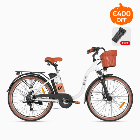  C6 pro with battery powered bicycles