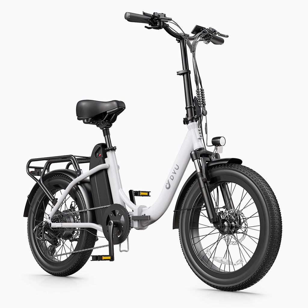 DYU C9 20 Inch Long-Range Ebike - Electric Bikes