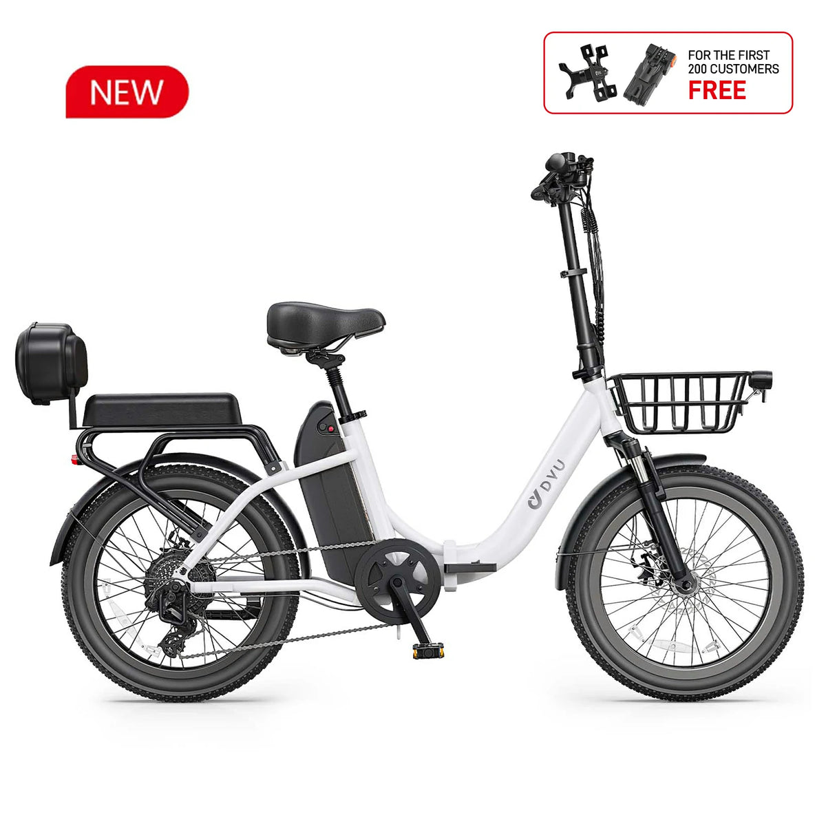 DYU C9 20 Inch Long-Range Ebike