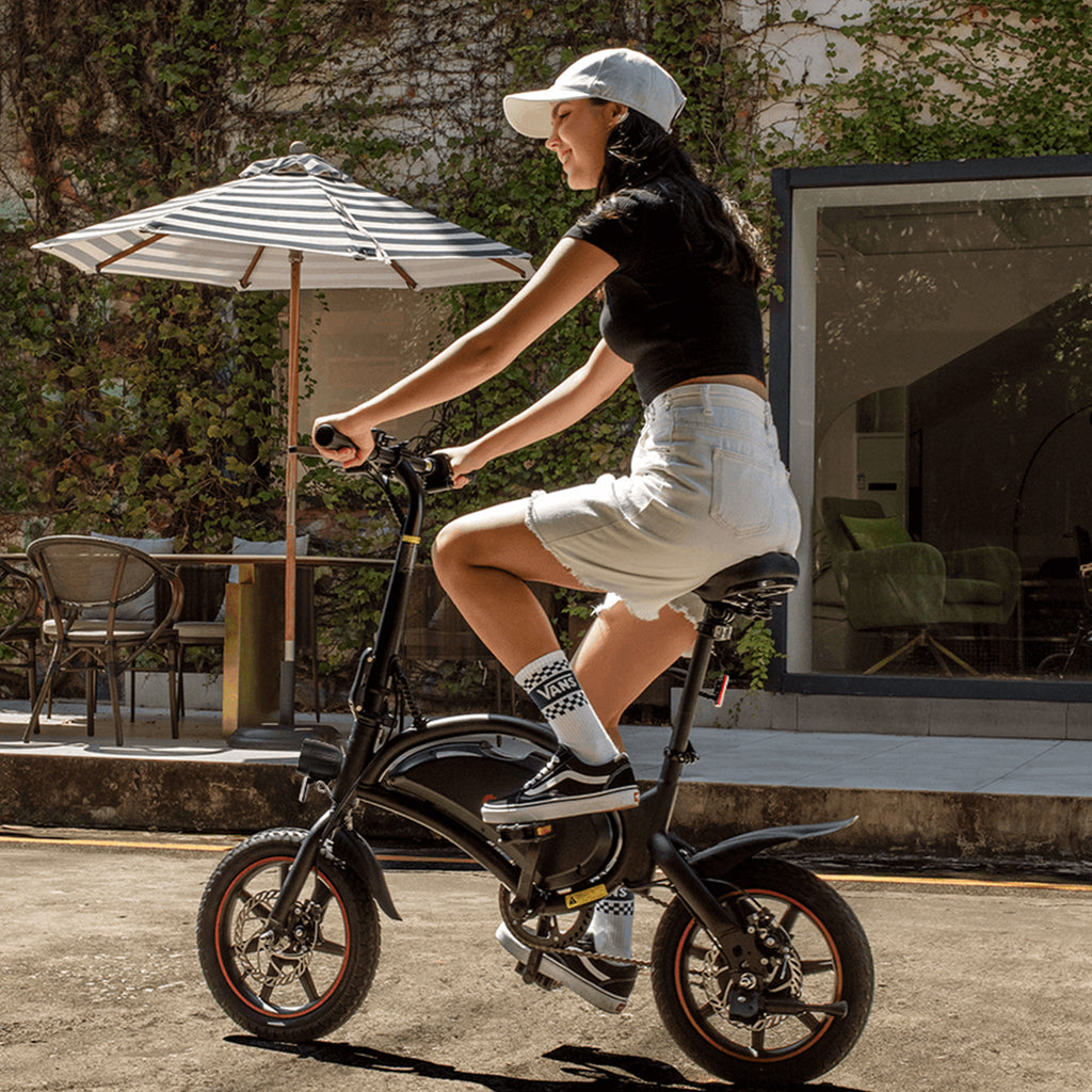 DYU D3S 14 Inch Mini Folding Electric Bike - Electric Bikes