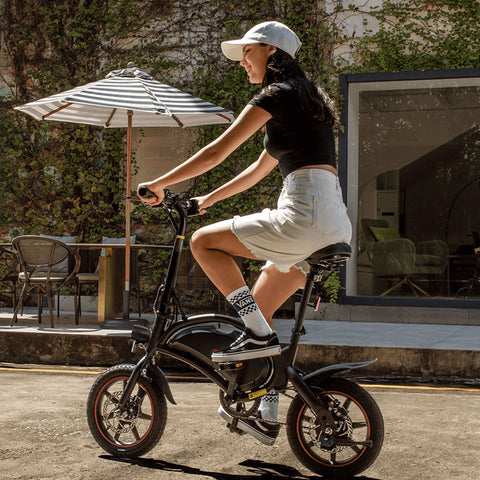 DYU D3F Mini vélo électrique pliant de 14 pouces