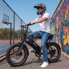 DYU UX BMX 20 Inch Fat Tire Electric Bike