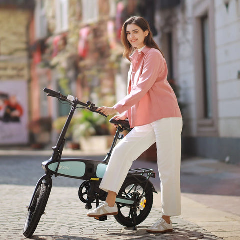 DYU C2 16 Inch Full Folding Electric Bike