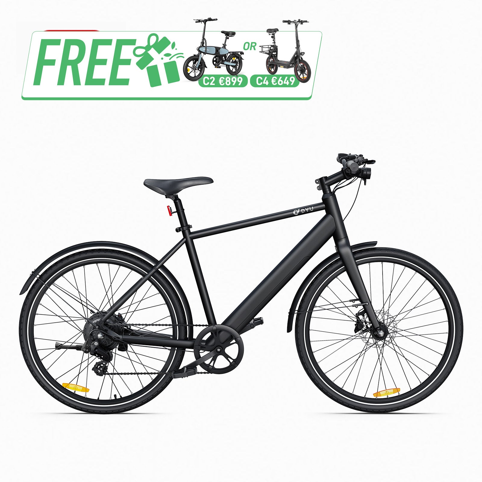 DYU Stroll 1 700C City Electric Bike