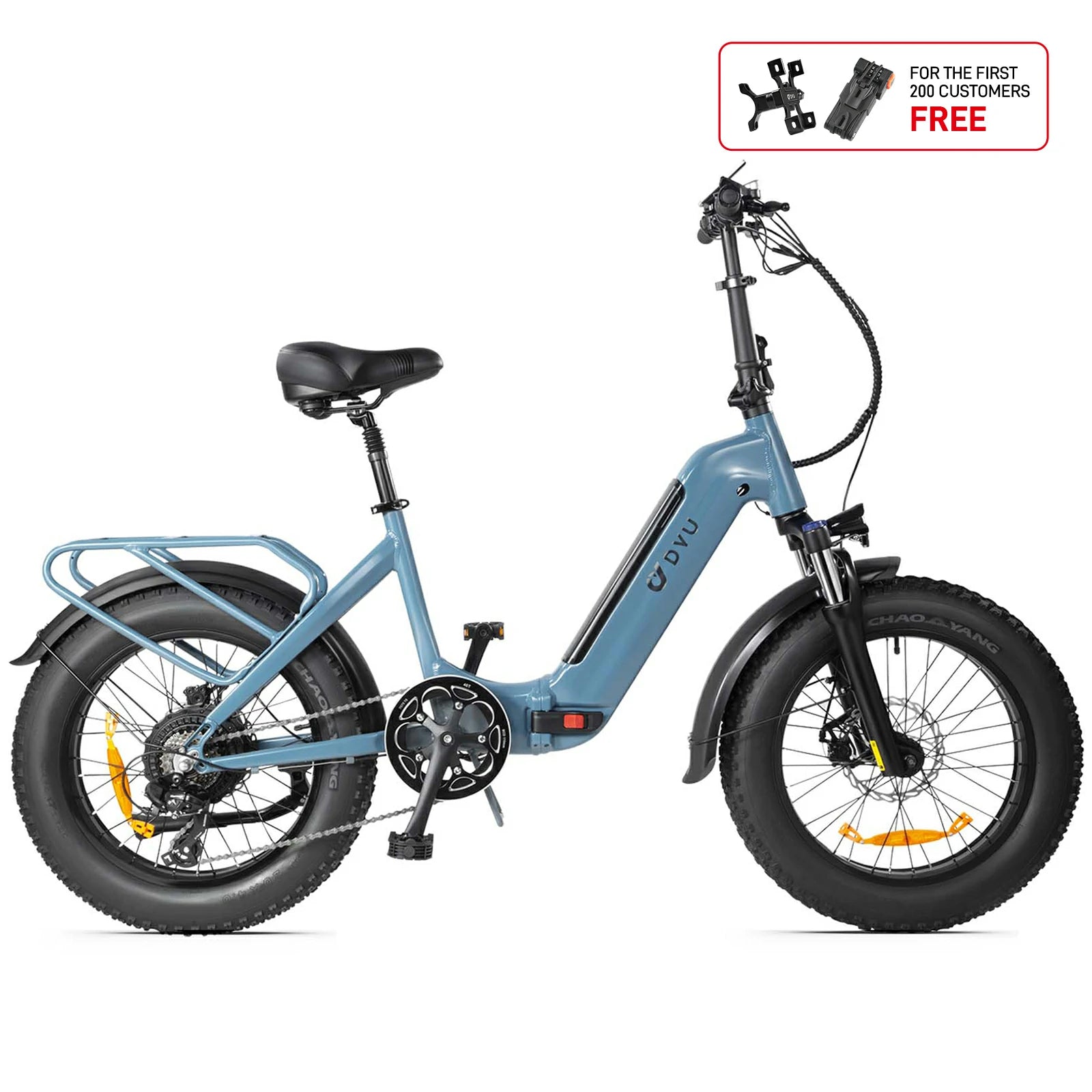 DYU FF500 20 Inch Fat Tire Elcykel