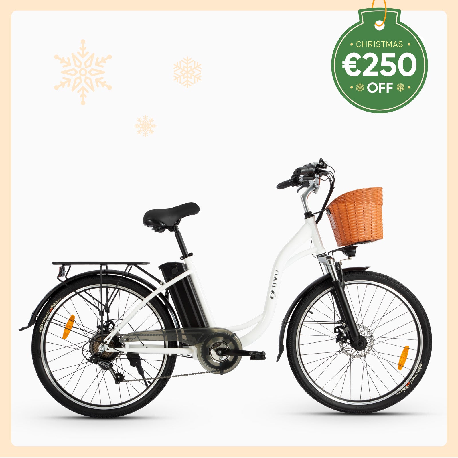 DYU C6 26 Inch City Electric Bike